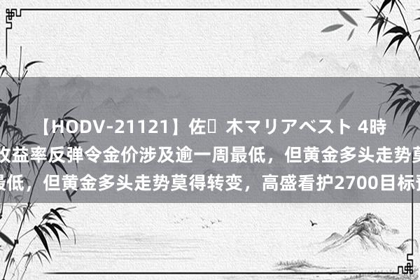 【HODV-21121】佐々木マリアベスト 4時間 CWG资讯：好意思债收益率反弹令金价涉及逾一周最低，但黄金多头走势莫得转变，高盛看护2700目标预期