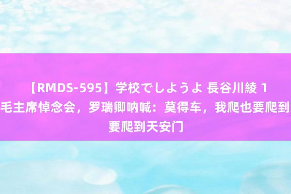 【RMDS-595】学校でしようよ 長谷川綾 1976年毛主席悼念会，罗瑞卿呐喊：莫得车，我爬也要爬到天安门